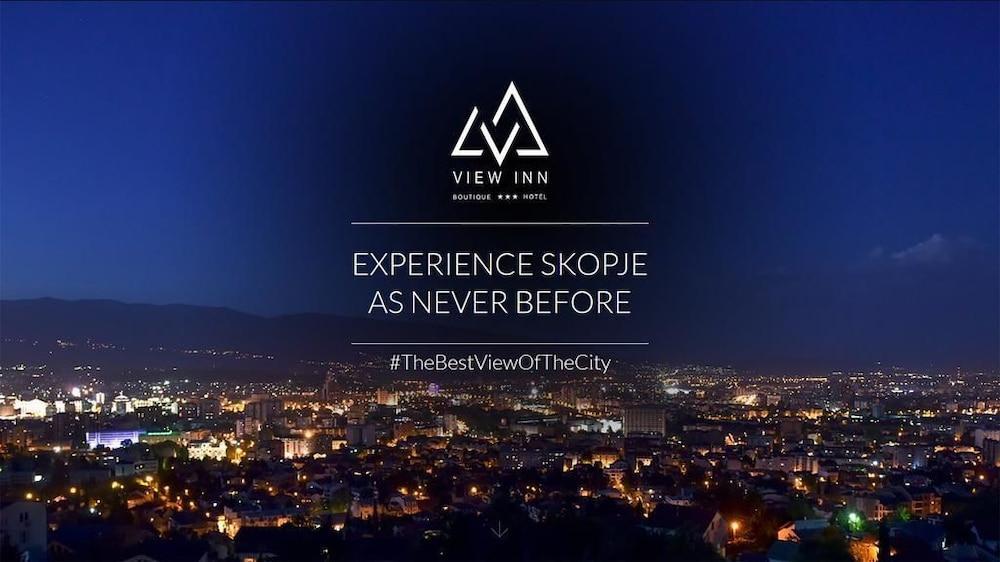View Inn Boutique Hotel 斯科普里 外观 照片