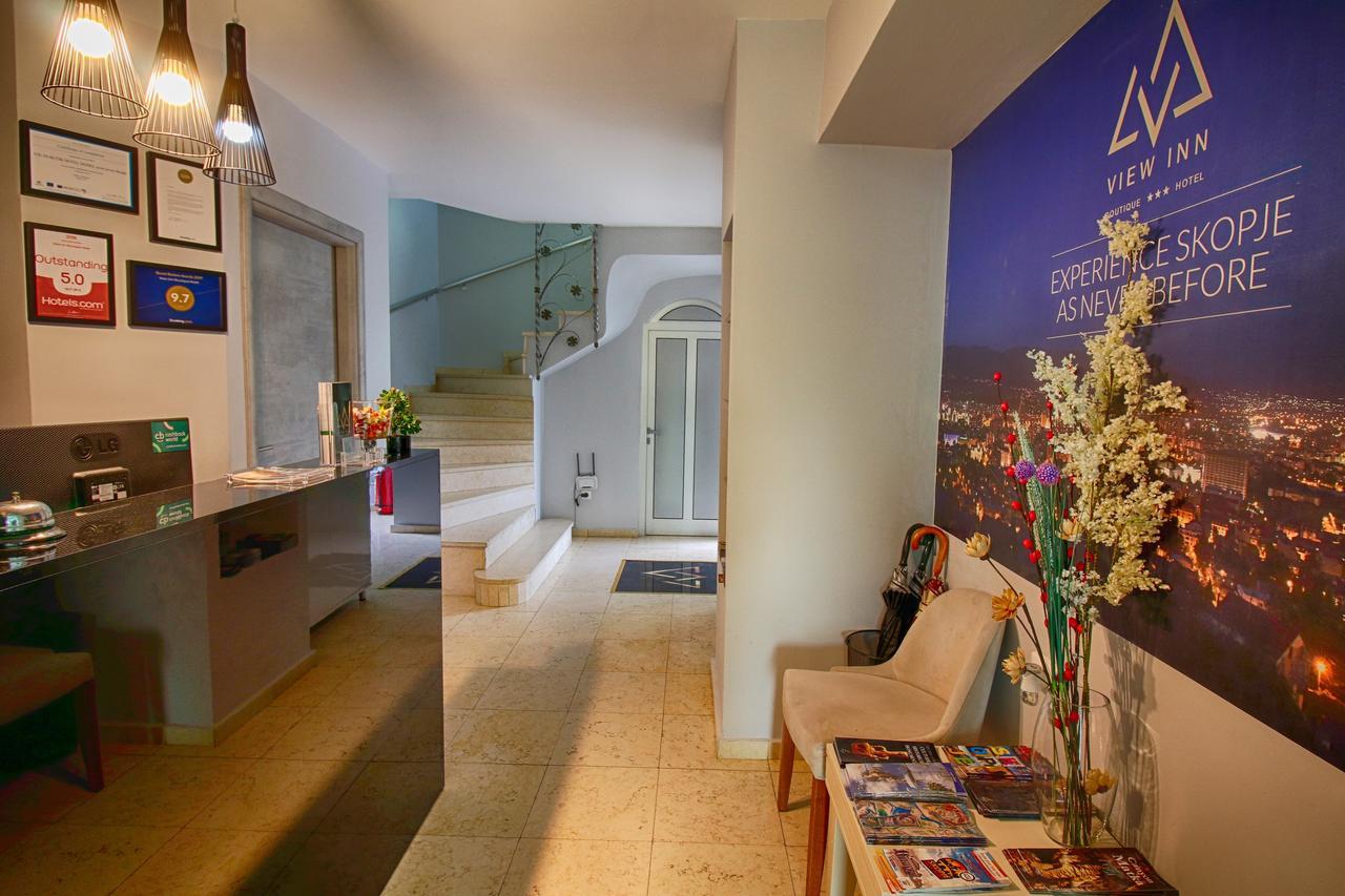 View Inn Boutique Hotel 斯科普里 外观 照片