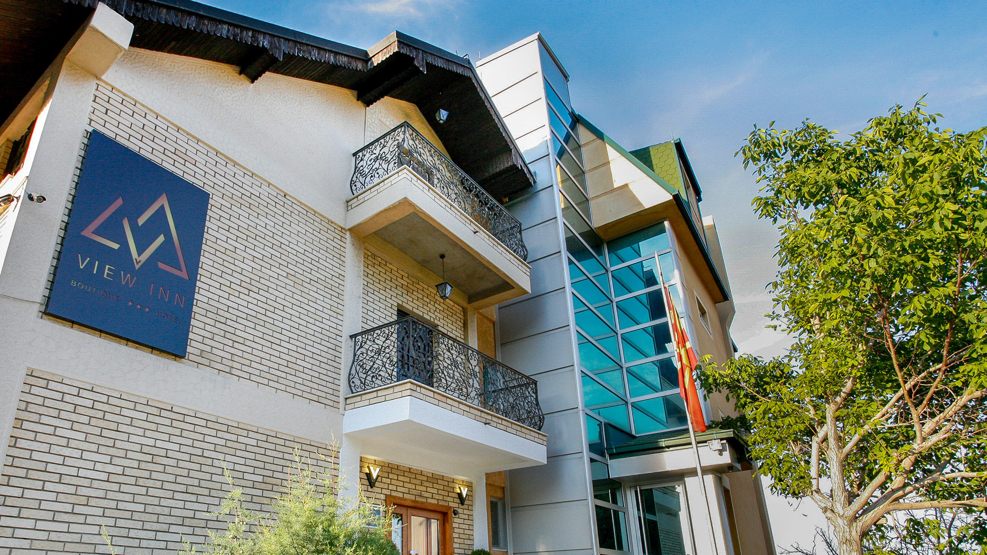 View Inn Boutique Hotel 斯科普里 外观 照片
