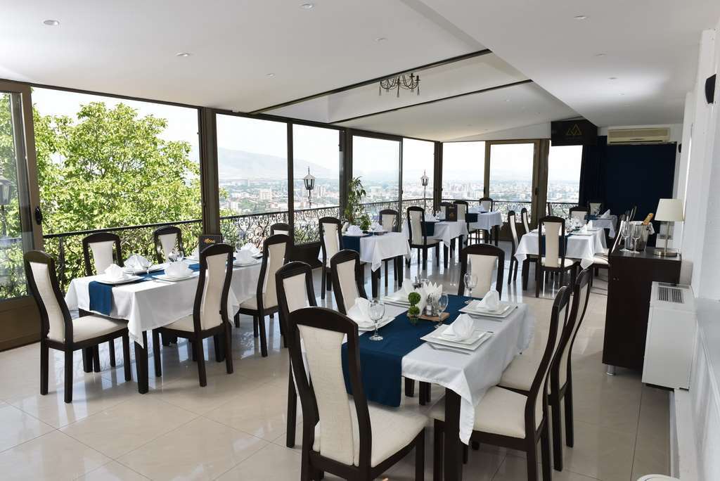 View Inn Boutique Hotel 斯科普里 餐厅 照片